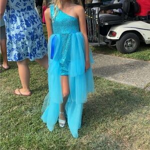 Little girl pageant or flower girl dress